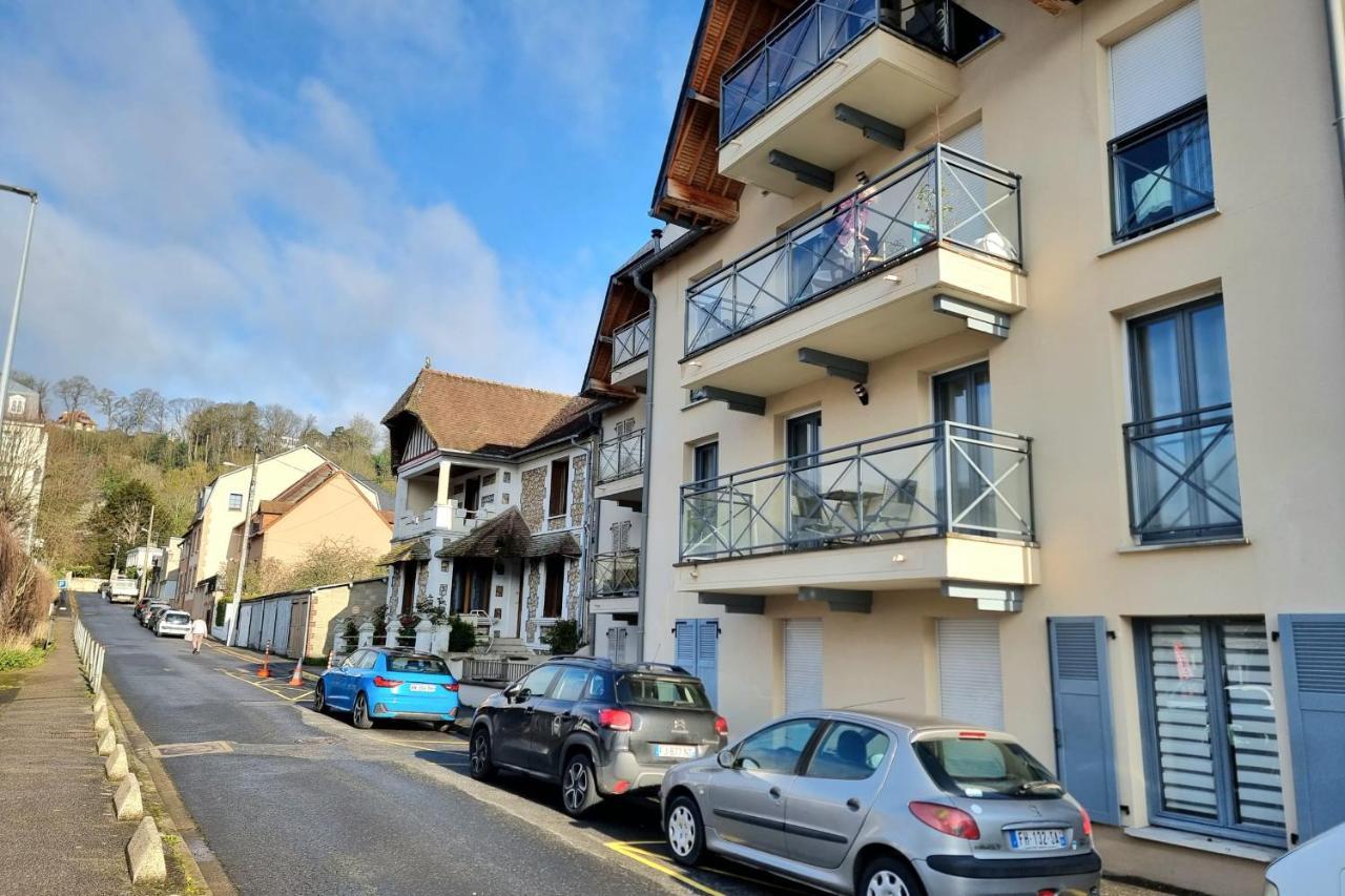 Chez Lou Et Dan 4P Apartment With Balcony Elevator And Secure Parking Honfleur Esterno foto